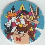 1995 Frito-Lay Looney Tunes Techno Tazos #140 Looney Tunes Front