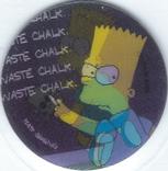 1996 Frito-Lay The Simpsons Magic Motion Tazos #142 Bart Simpson Front
