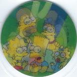 1996 Frito-Lay The Simpsons Magic Motion Tazos #155 The Simpsons Front