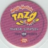 1996 Frito-Lay The Simpsons Magic Motion Tazos #159 Marge Simpson Back