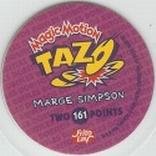 1996 Frito-Lay The Simpsons Magic Motion Tazos #161 Marge Simpson Back