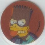 1996 Frito-Lay The Simpsons Magic Motion Tazos #165 Bart Simpson Front