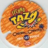 1996 Frito-Lay Chester Cheetah Techno Tazos #187 Chester Cheetah Back