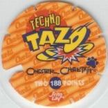 1996 Frito-Lay Chester Cheetah Techno Tazos #188 Chester Cheetah Back