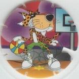 1996 Frito-Lay Chester Cheetah Techno Tazos #188 Chester Cheetah Front