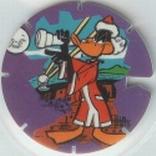 1996 Frito-Lay Looney Tunes Time Warp Techno Tazos #209 Marco Polo Front