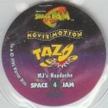1996 Frito-Lay Space Jam Tazos #4 MJ's Headache Back