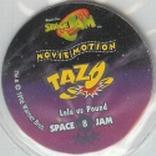 1996 Frito-Lay Space Jam Tazos #8 Lola vs Pound Back