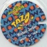 1996 Frito-Lay Space Jam Tazos #41 Michael Jordan Back