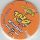 1996 Frito-Lay Space Jam Tazos #51 Michael Jordan Back
