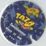 1996 Frito-Lay Space Jam Tazos #57 Swackhammer Back