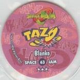 1996 Frito-Lay Space Jam Tazos #63 Blanko Back