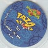 1996 Frito-Lay Space Jam Tazos #75 Taz Back