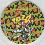 1996 Frito-Lay Space Jam Tazos #78 Michael Jordan Back