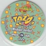 1996 Frito-Lay Space Jam Tazos #79 Michael Jordan Back