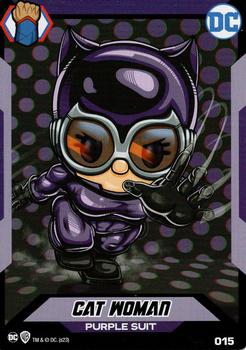2023 DC Comics Ooshies Collector Cards Series 2 #15 Cat Woman Front