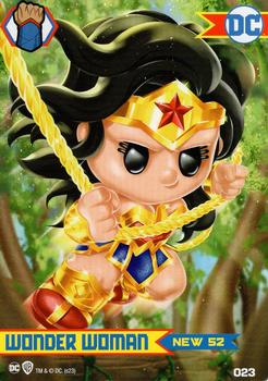 2023 DC Comics Ooshies Collector Cards Series 2 #23 Wonder Woman Front