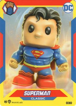 2023 DC Comics Ooshies Collector Cards Series 2 #30 Superman Front