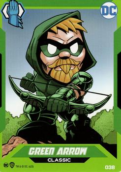2023 DC Comics Ooshies Collector Cards Series 2 #38 Green Arrow Front