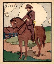 1932 E. Rosen Soldiers #16 Australia Front