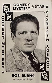 1938 Movie Millions #NNO Bob Burns Front