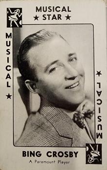 1938 Movie Millions #NNO Bing Crosby Front