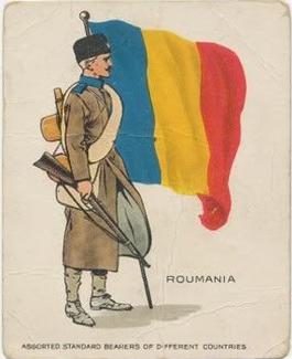 1914 Lorillard Assorted Standard Bearers of Different Countries (T105) #38 Roumania Front