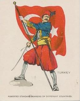1914 Lorillard Assorted Standard Bearers of Different Countries (T105) #49 Turkey Front