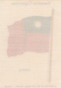 1934 Wix/Kensitas National Flags Silks #18 China Back