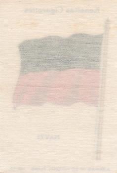 1934 Wix/Kensitas National Flags Silks #43 Hayti Back