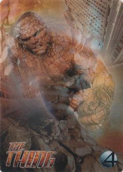 2007 Fox Fantastic Four Rise of the Silver Surfer DVD Promos Lenticular #NNO Thing Front