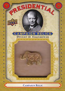 2020 Upper Deck Presidential Weekly Packs - Campaign Relic Achievements #CR-DE Dwight D. Eisenhower Front