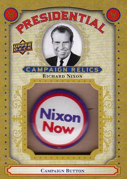 2020 Upper Deck Presidential Weekly Packs - Campaign Relic Achievements #CR-RN Richard Nixon Front