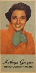 1940-59 Peerless Engrav-o-tints #NNO Kathryn Grayson Front