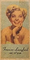 1940-59 Peerless Engrav-o-tints #NNO Frances Langford Front