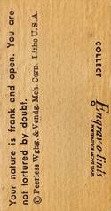 1940-59 Peerless Engrav-o-tints #NNO Jane Pickens Back