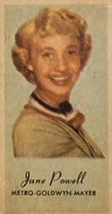1940-59 Peerless Engrav-o-tints #NNO Jane Powell Front