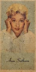 1940-59 Peerless Engrav-o-tints #NNO Ann Sothern Front