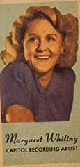 1940-59 Peerless Engrav-o-tints #NNO Margaret Whiting Front