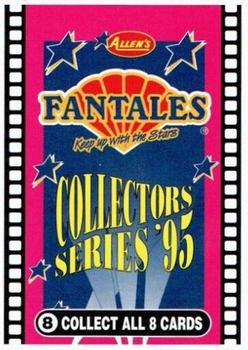 1995 Allen's Fantales Keep Up With The Stars #8 Collect All 8 Cards Front