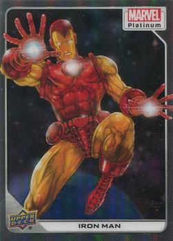 2023 Upper Deck Marvel Platinum - Rainbow #34 Iron Man Front