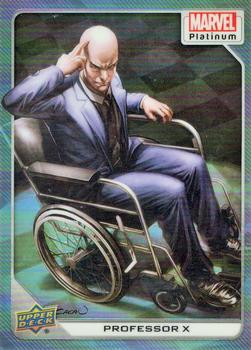 2023 Upper Deck Marvel Platinum - Rainbow #62 Professor X Front