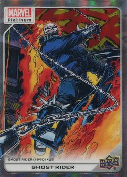 2023 Upper Deck Marvel Platinum - Rainbow #179 Ghost Rider Front