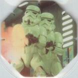 1996 Frito-Lay Star Wars Trilogy Special Edition Tazos #110 Stormtroopers Front
