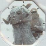 1996 Frito-Lay Star Wars Trilogy Special Edition Tazos #113 Luke Skywalker riding a Tauntaun Front