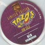 1996 Frito-Lay Star Wars Trilogy Special Edition Tazos #135 Han Solo Back