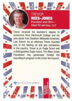 2013 WP National Scout Jamboree #NNO Trevor Rees-Jones Back