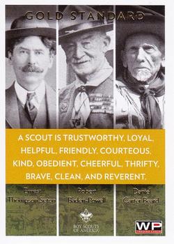 2013 WP National Scout Jamboree #NNO Gold Standard (Ernest Thompson Seton / Robert S.S. Baden-Powell / Daniel Carter Beard) Front