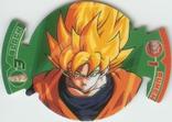 2002 Dizks Dragon Ball Z Tazos Series 3 #2 Super Saiyan Goku Front