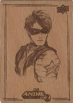 2023 Upper Deck Marvel Anime Vol. 2 - Woodblock Echo #WH-52 Winter Soldier Front
